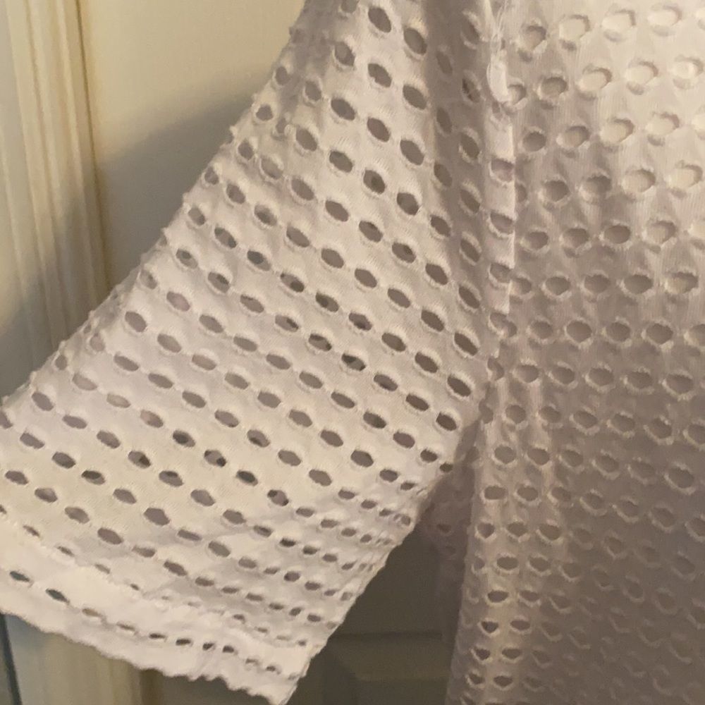 Joan Vass White Dress L